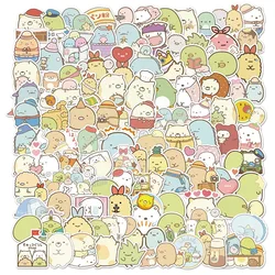 Pegatinas de dibujos animados Sumikkogurashi para coche, calcomanías impermeables para equipaje, portátil, guitarra, teléfono, grafiti, 100 piezas