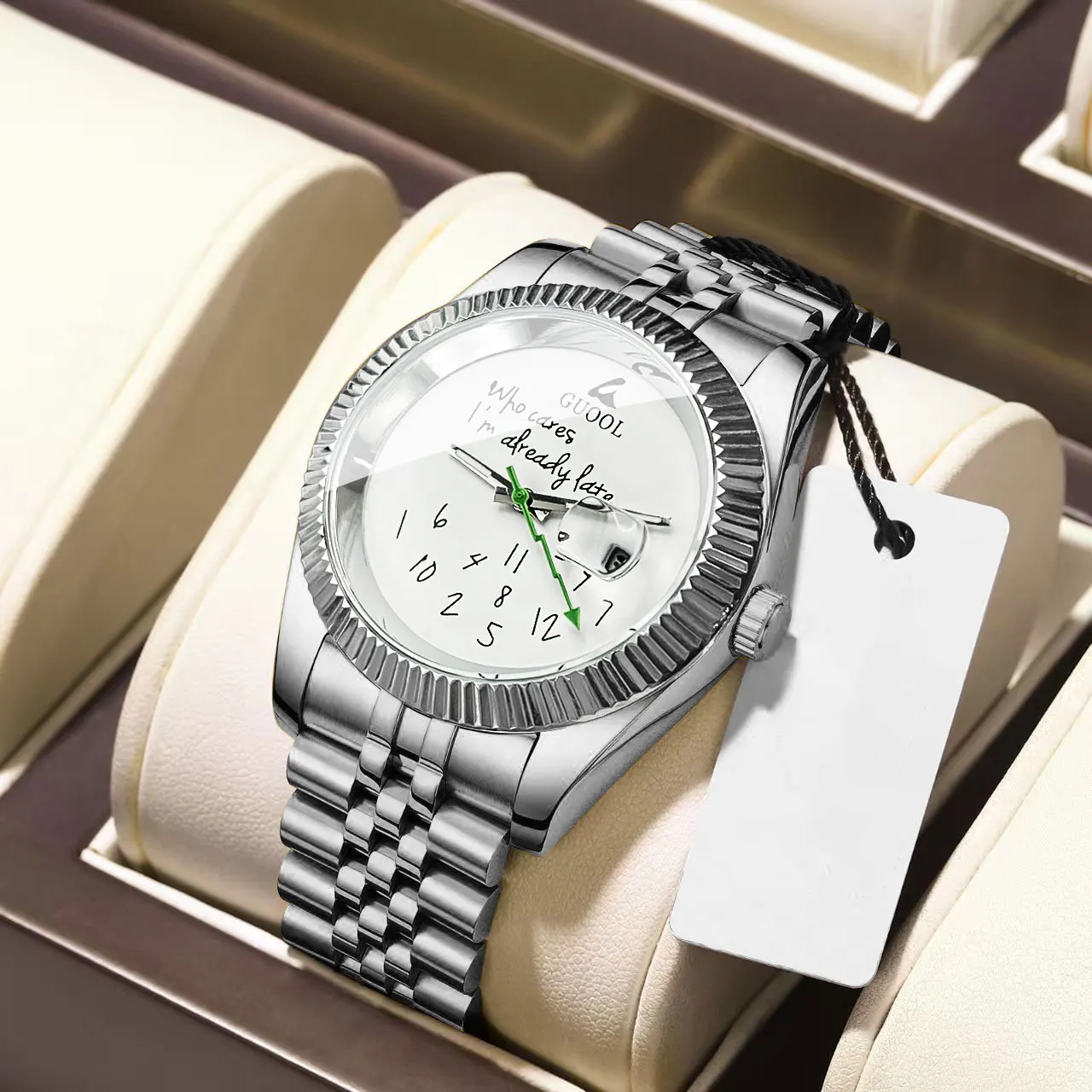 New Men's Steel Ban…