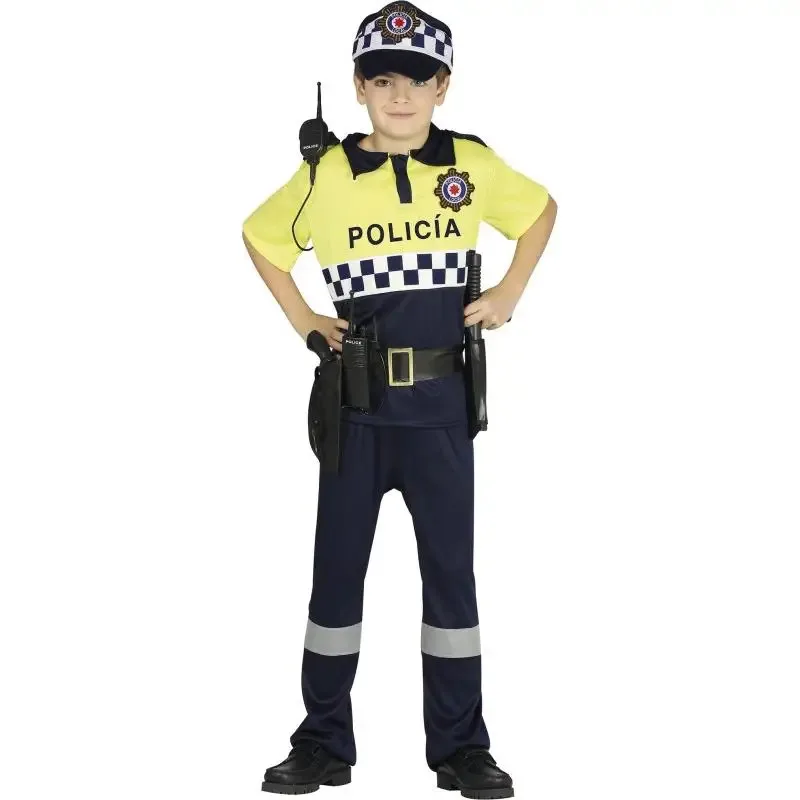 

GUIRCA children LOCAL police costume
