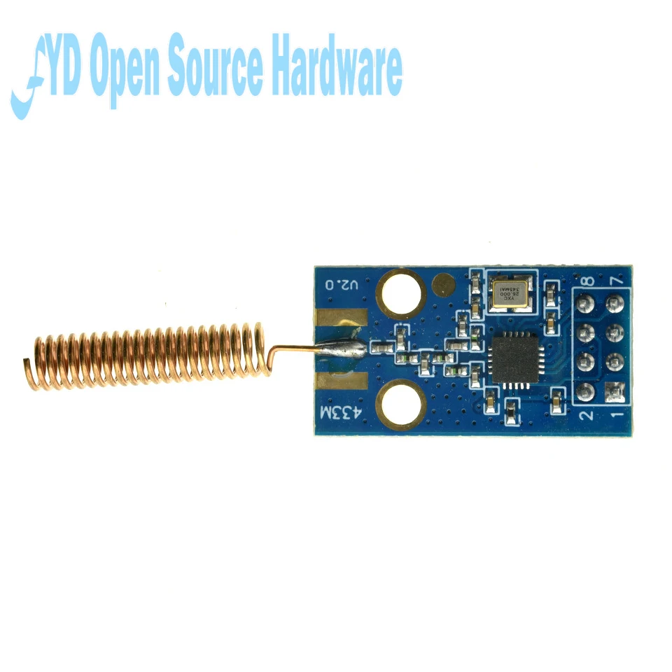 1-10PCS CC1101 RF 트랜시버 모듈(SMA 안테나 포함), Arduino 무선 센서 원격 제어용 433MHz