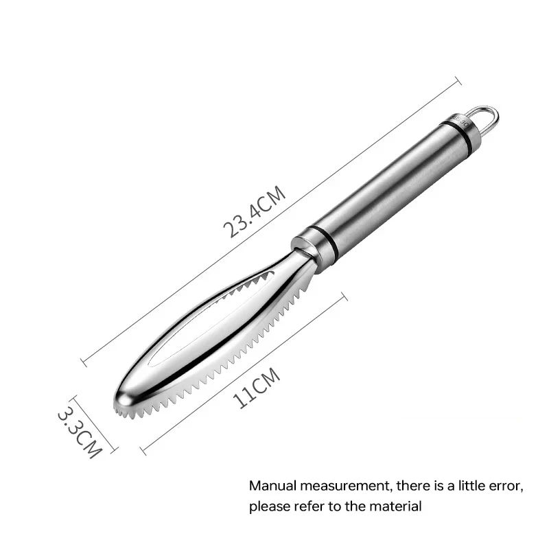 Strumento di rimozione della squama di pesce da cucina strumento di disincrostazione per pesci pinzette per lisca di pesce/disincrostante per pesce