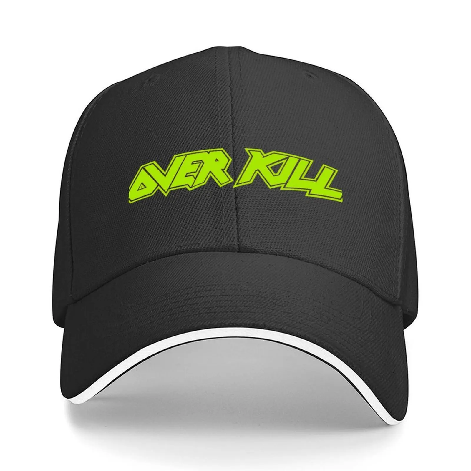 

Overkill (Transparent) Green Baseball Cap Beach Bag Luxury Hat Fashion Beach Rugby Woman Men's
