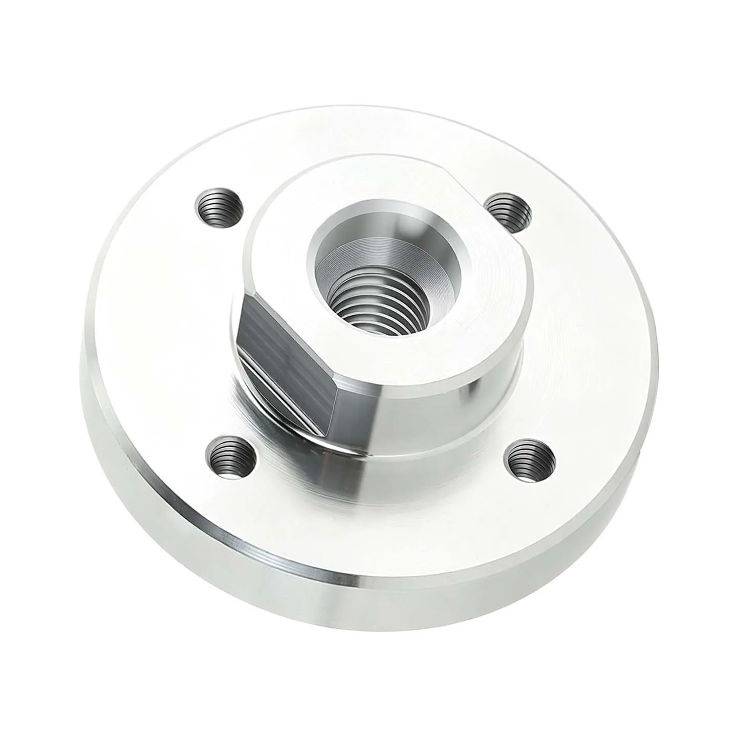 Aluminum Alloy Flange for 100mm Angle Grinder with For M10 For M14 Thread Mounting Options Single and Triple Hole