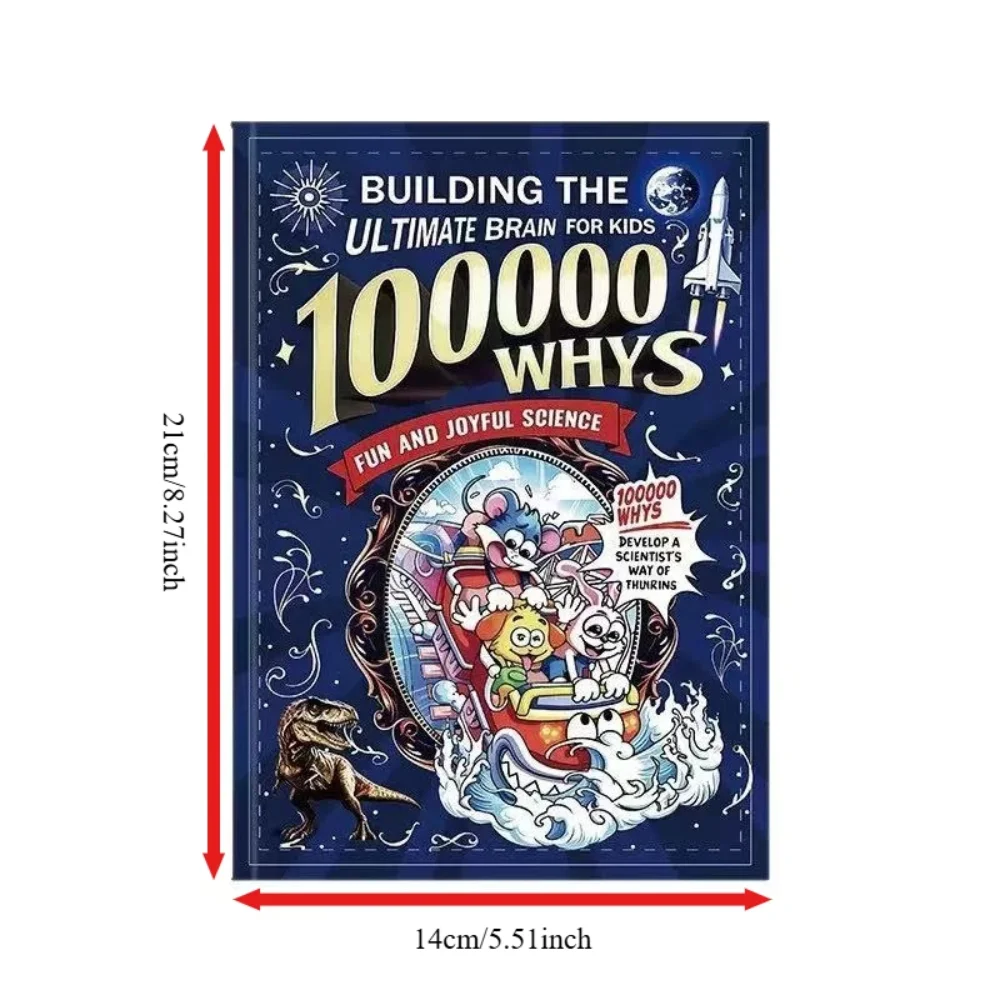 Hot Sale 100000 Whys Science Encyclopedia Book Kids Early Educational Cognitive Picture Book Parent-child Reading Story Books view 6