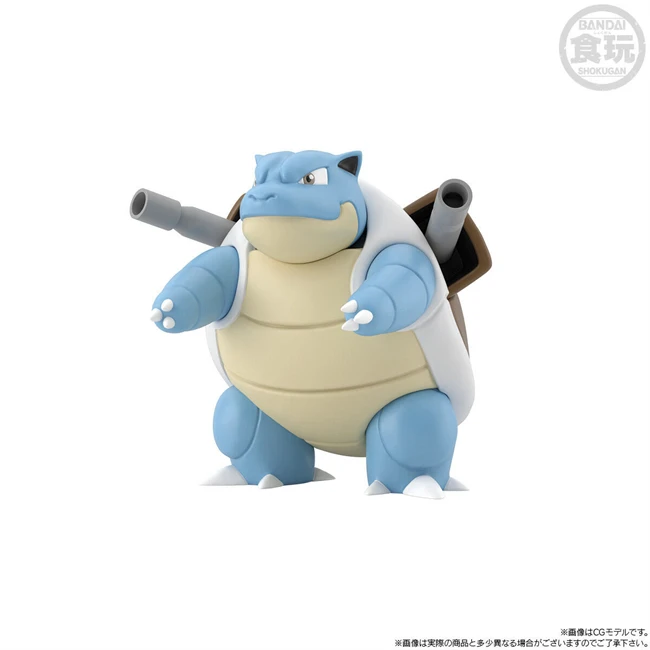 In Stock Original Pokemon Shokugan Charizard Blastoise Venusaur Samuel•Oak Anime PVC Action Figures Pokemon Go Figurine Bandai