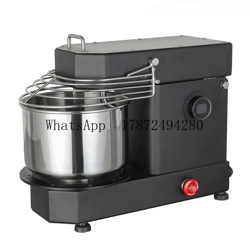 5kg/3kg Spiral Bread Dough Mixer Accessories for Bakery for Wheat Fruit Water Mini  Top Food Mixers 5L/10L/15L/12L Capacity
