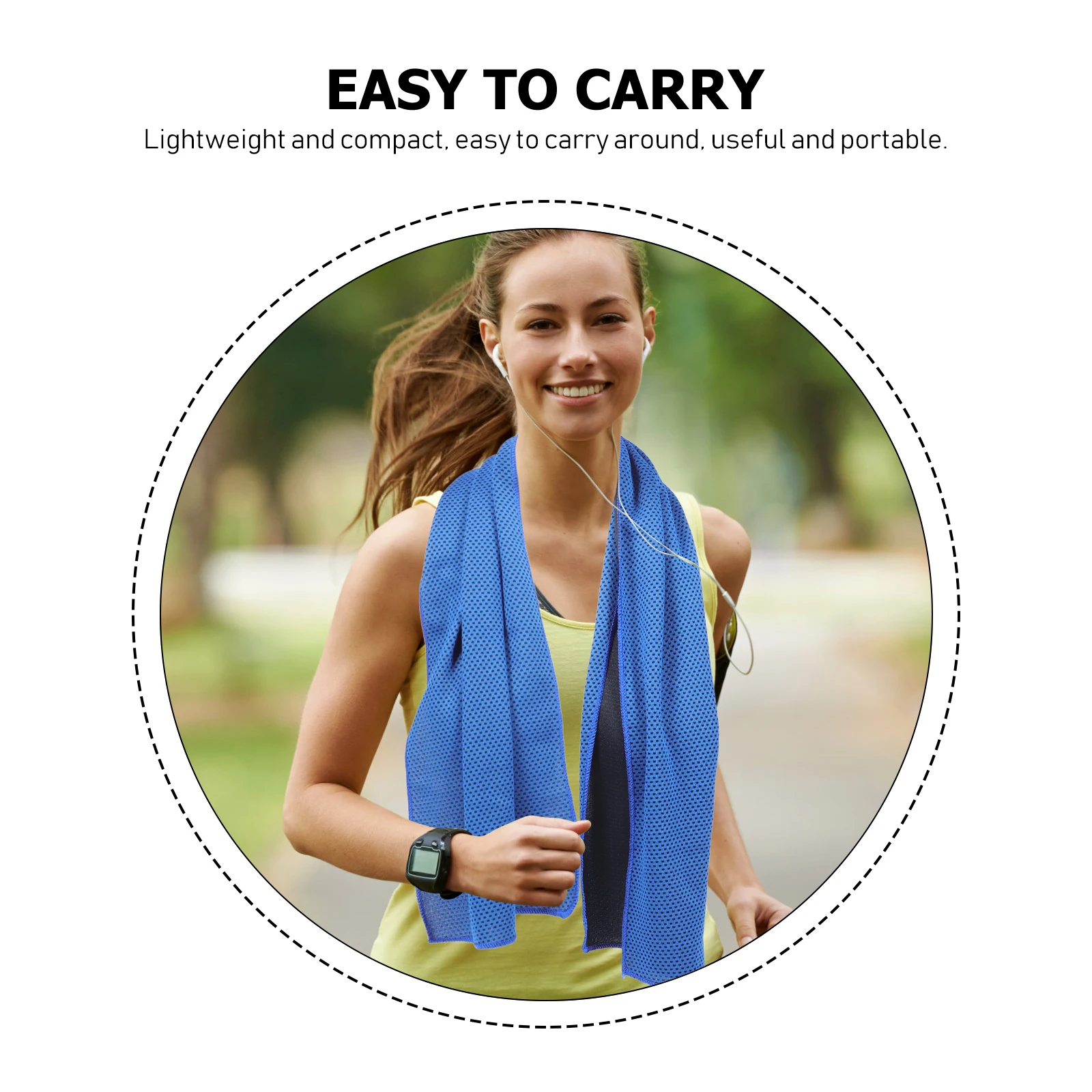 

4 Pcs Comfortable Cold Towel Fitness Towels Sweat Gym Polyester Microfiber Cooling Yoga