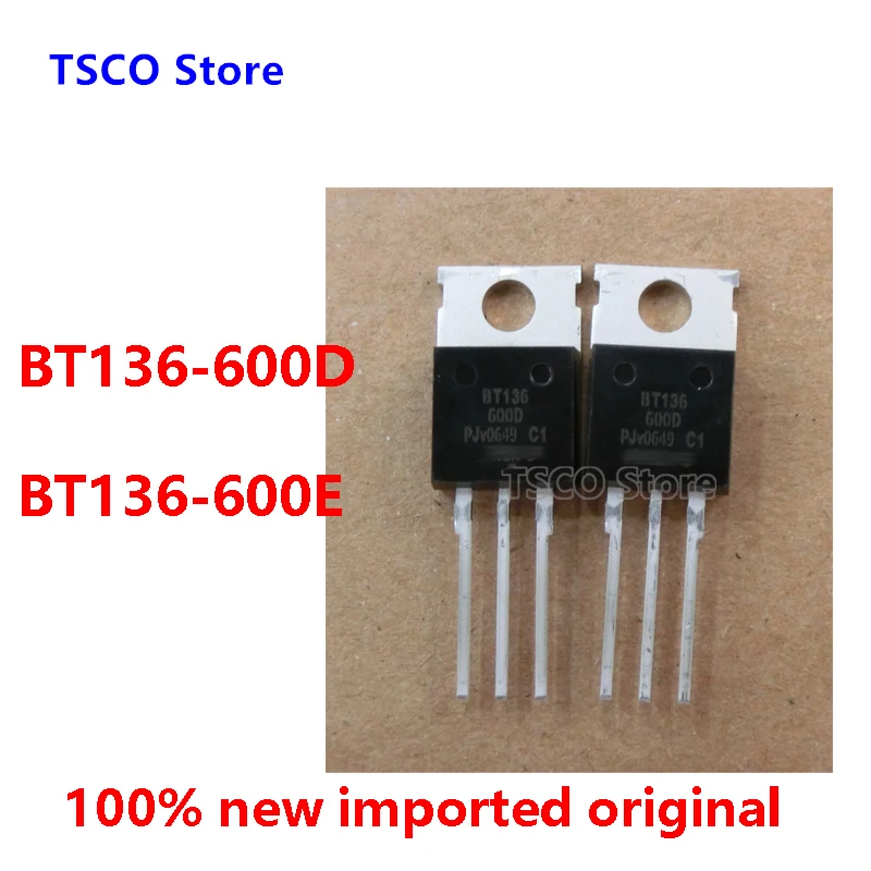 (10Piece/LOT) BT136-600D BT136-600E     New Original TRIAC Diode