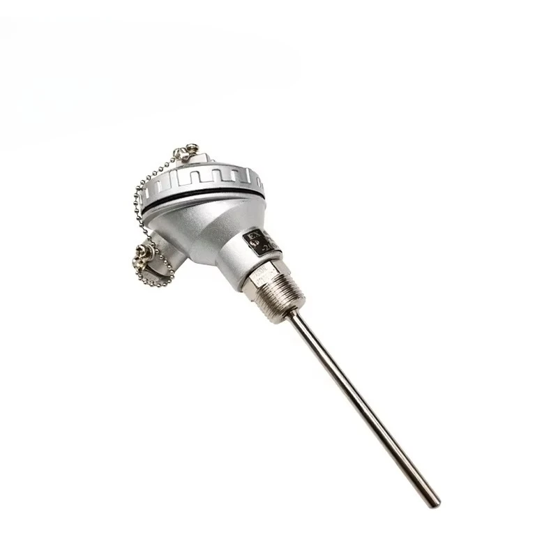 High Precision Stainless Steel Probe Pt100 RTD Thermocouple with Junction Box Temperature Sensor