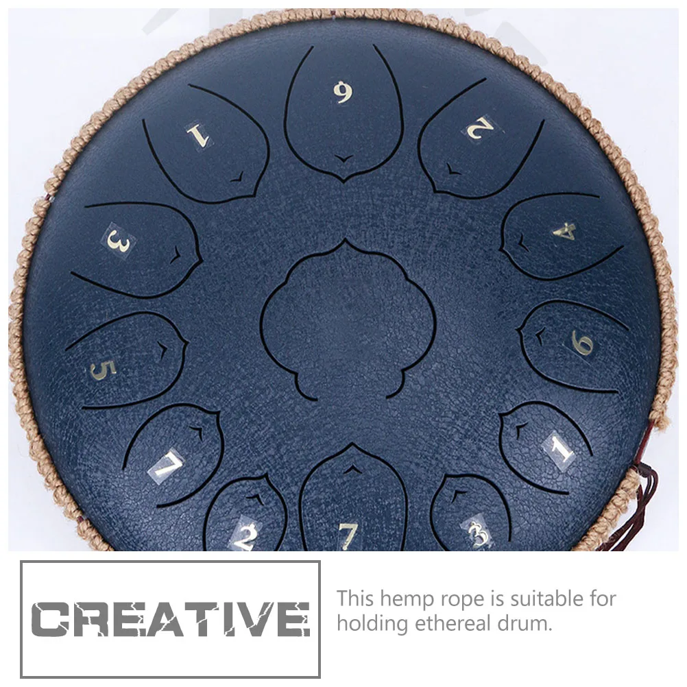 

Ethereal Drum Rope Retro Hemp Craft Decor Decorate Practical Accessory Decorative for Portable