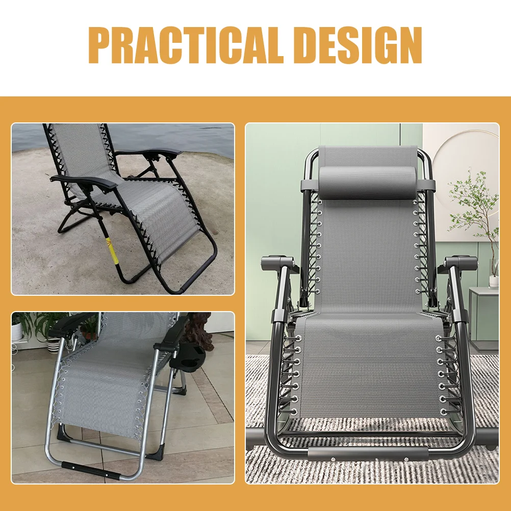 Outdoor Lounge Chair Replacement Cloth Deck Chairs Kit Chaise Folding Recliner Repair Fabric for Recliners Yard Beach Patio
