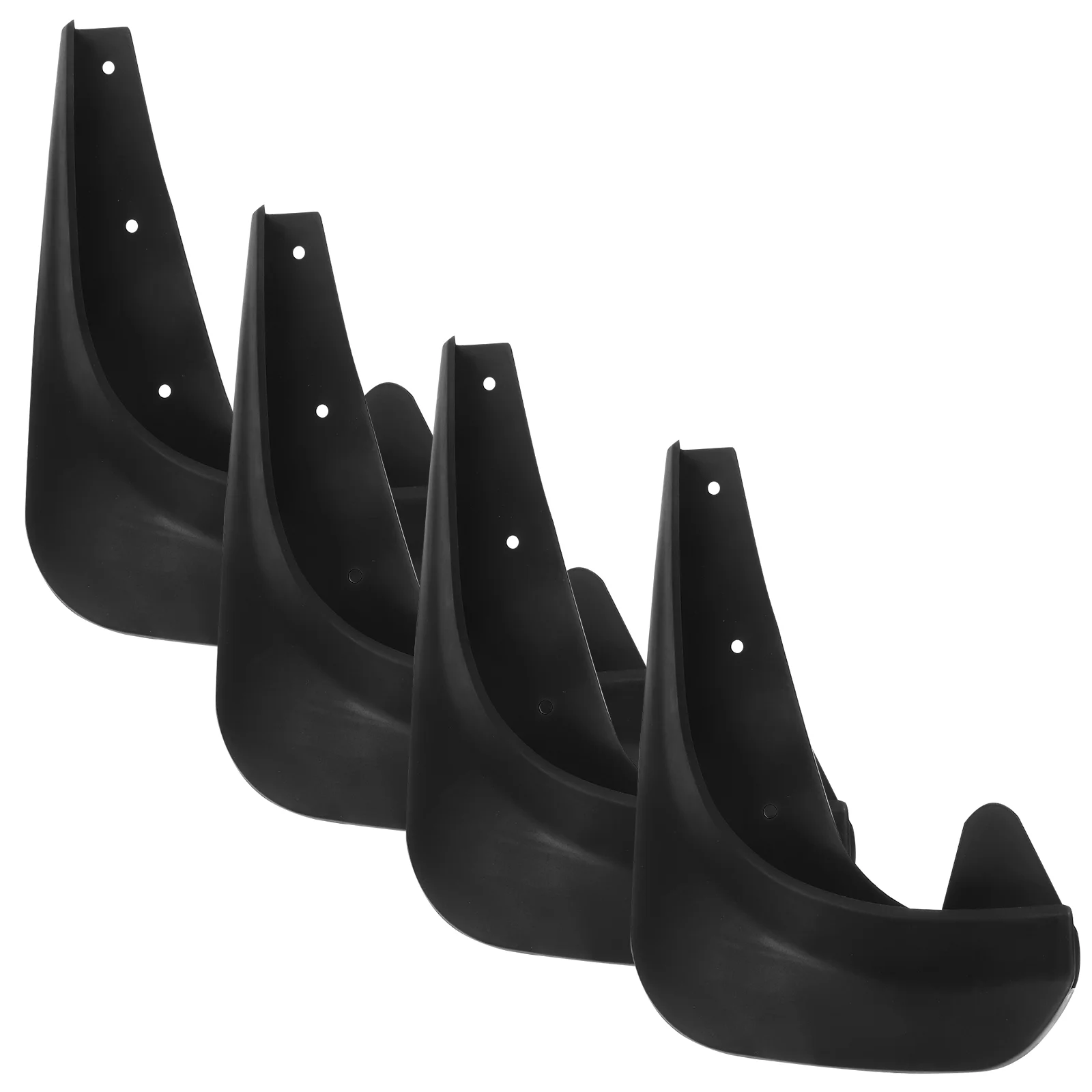 

4 Pcs Rear Wheel Mud Flap Flaps Side Skirts for Cars Exterior Accessories Tire Splash Guards