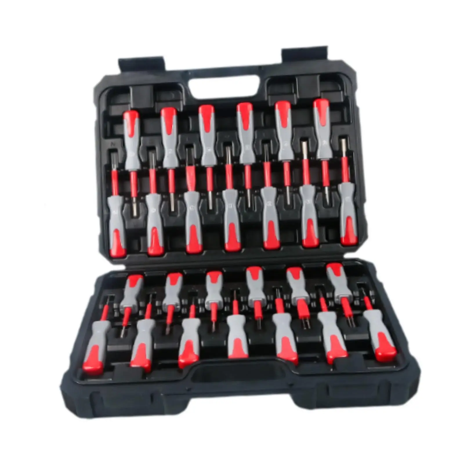 

Practical 26pcs Car Terminal Extractor Kit Non Slip Handles Automotive Wire Harness Pin Removal Tools for Universal Vehicle