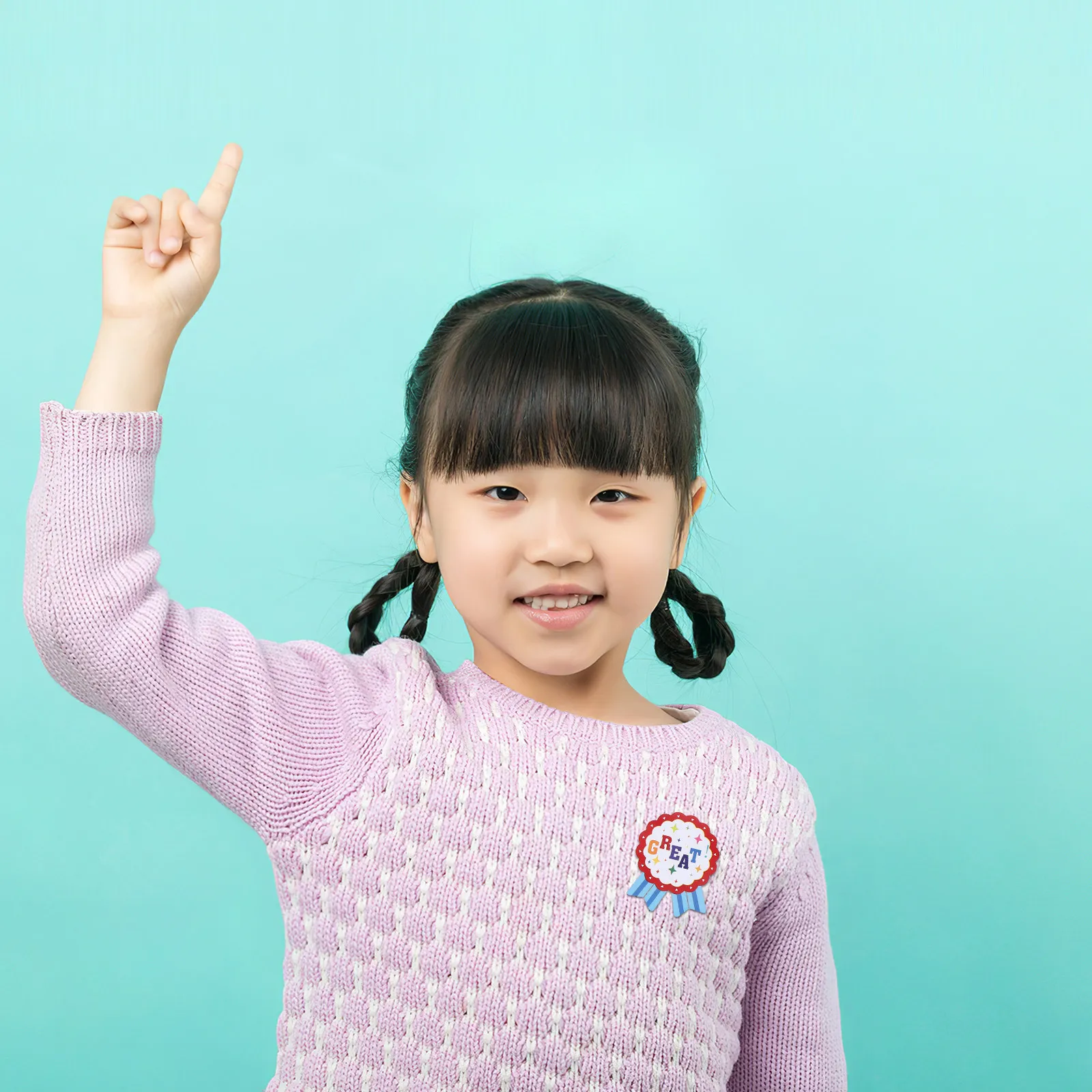 

100Pcs Badge Reward Stickers Motivational Incentive for Kids Classroom Kindergarten Teacher Supplies Reward Stickers