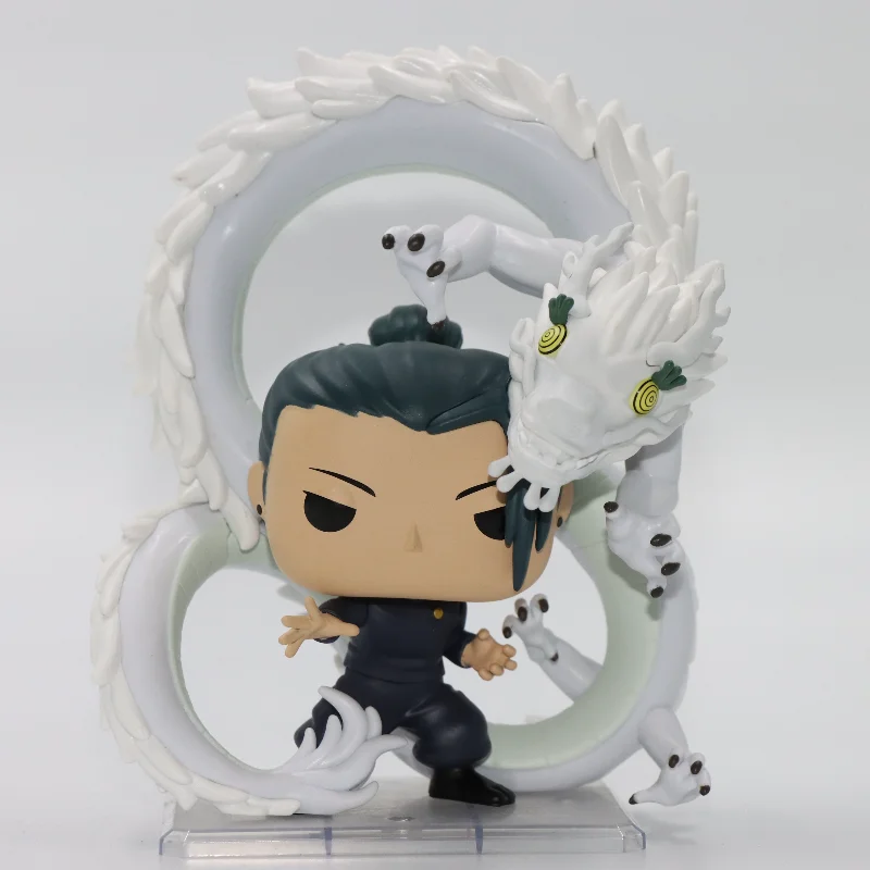 FUNKO POP Jujutsu Kaisen: Suguru Geto with Cursed Spirit Dragon Anime Desktop Decoration Ornament Model Toys Collectible Model