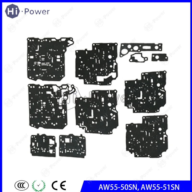 

AF23 AF33 AW55-50SN AW55-51SN Auto Transmission Valve Body Gasket For Volvo Chevrolet Regal S80/S40 Gearbox Kit 55-50SN 55-51SN