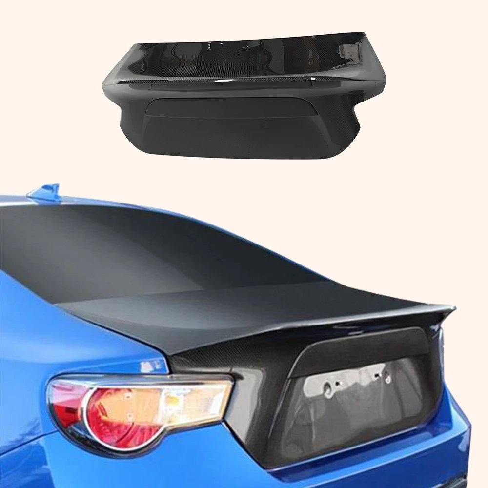

For Subaru FRS Scion BRZ FT86 2013-2020 D-Style Carbon Fiber Trunk Deck Boot Lid