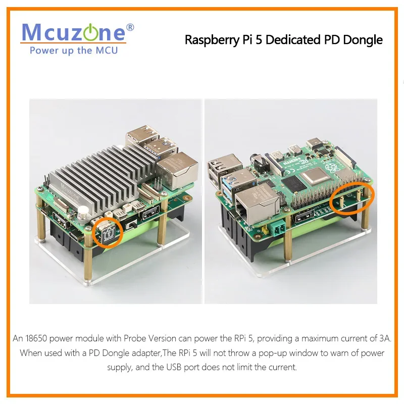 Raspberry Pi PD Dongle, порт Raspberry Pi 5, порт USB-C PD Handshake
