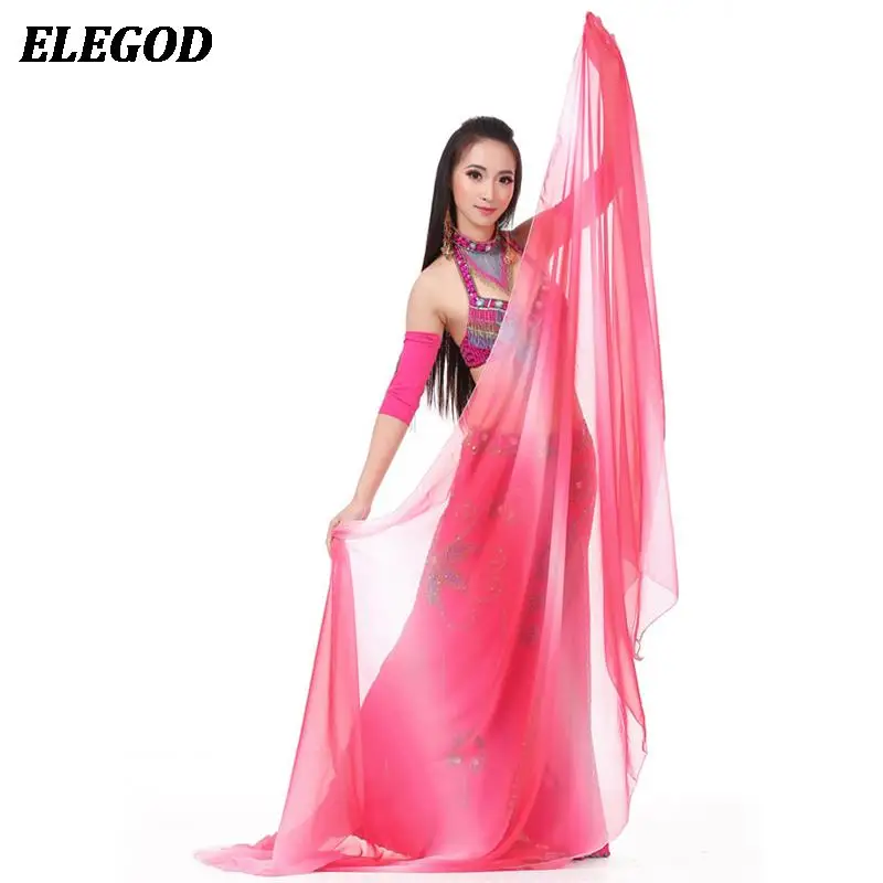 Hot Sale Belly Dance Silk Scarf Women Oriental Indian Dance Costume Accessories Ladies Bellydance Sexy Face Scarf Veil Shawl