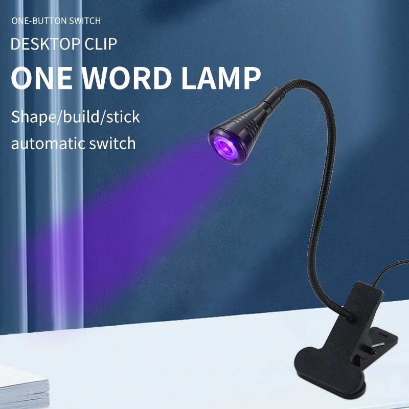 

Профессиональная мини-USB-клипса, настольная УФ-лампа для ногтей, сушилка для ногтей, светильник для быстросохнущего лака для ногтей, гель-салон, инструменты