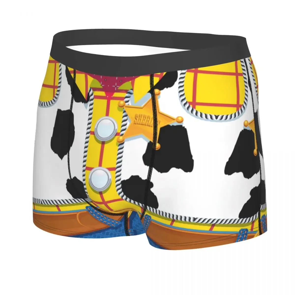 Custom Woody's Sheriff Outfit Boxers Shorts Men Briefs Underwear Cool Underpants