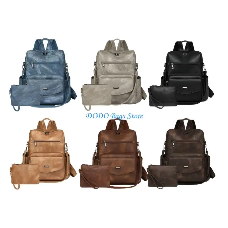 

E8FB Women's Backpacks Purses Multipurpose Design Handbags Shoulder Bags Travel Bags
