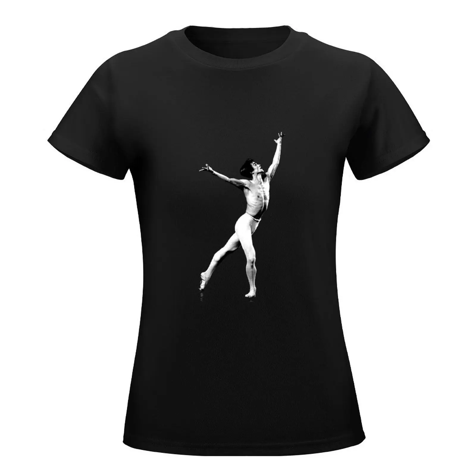 NUREYEV-Camiseta de baile del rey RUDOLF para mujer, ropa estética de gran tamaño, ropa de primavera, 2024