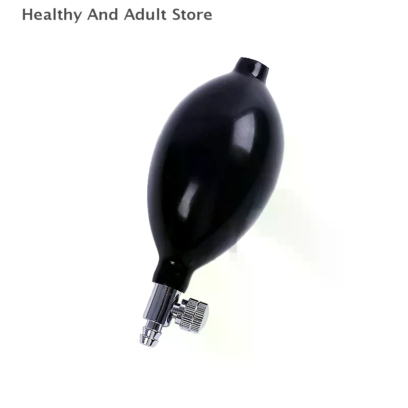 1pcs Inflatable Ball Blood Pressure Cervical Tractor Latex Air Inflation Balloon Bulb Pump Valve For Sphygmomanometer Tonometer view 6