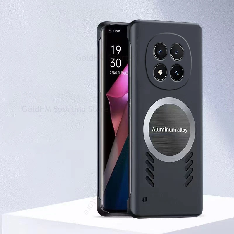 

Frameless Shockproof Tough Case For Redmi Note 15 Pro Plus Cooling Heat Dissipation Protection Back Cover For Redmi Note 15 Pro