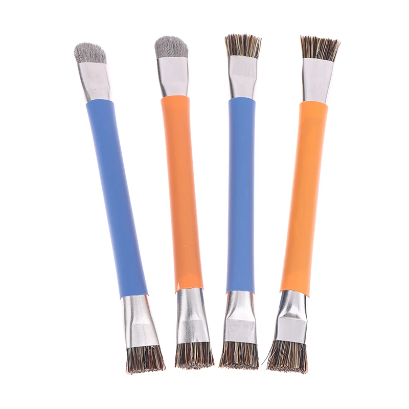 1Pcs Anti-Static ESD Double Headed Brush Hard Brushing Brush Anti-Static Safe Brush For Mobile Motherboard Repair Clean Tools