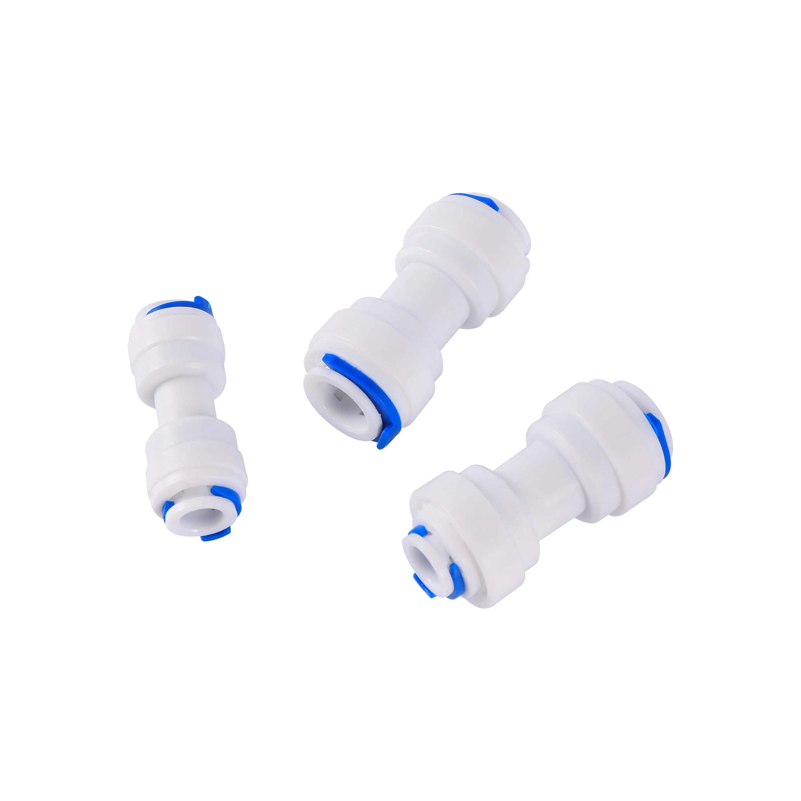 Reverse Osmosis Quick Connector 1/4"3/8"OD Hose Tee Y Coupling 4 Way Equal Convert Elbow Straight RO Water Aquarium Pipe Fitting