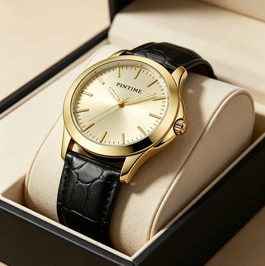 

Mens Watches Top Brand Luxury Quartz Watch for Men Fashion Leather Men Wristwatches Clock Sports Chronograph Montre Homme