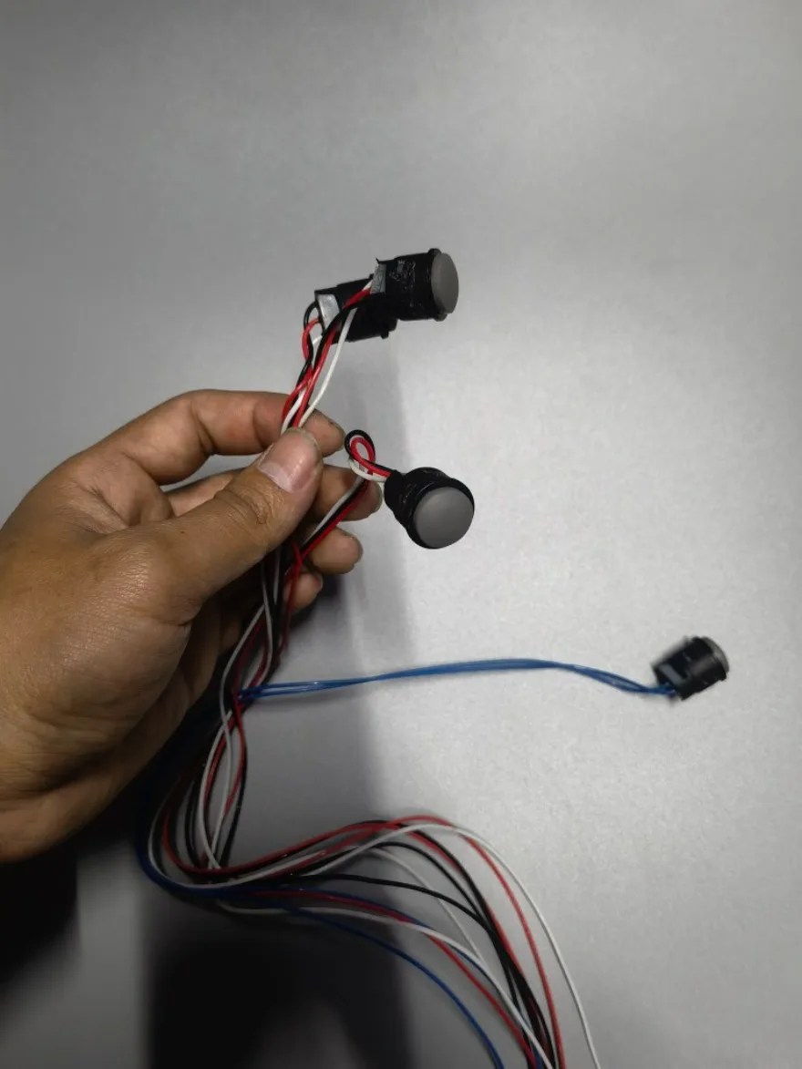 

5 шт. кнопка джойстика (серая 3 линии/2 линии) 635-8205 для CAT320gc/323/326/330/336/345GC