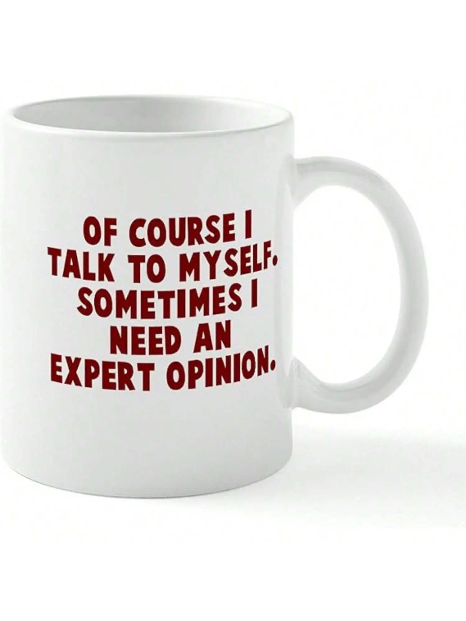 CafePress Expert Opinion Mug 11Oz Ceramic Coffee Mug Customized printed mugs for family drinking water