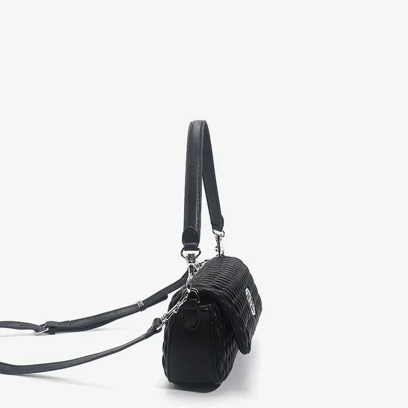 Sac à bandoulière en cuir pour femme, marque de luxe, célèbre designer, sacs à main fourre-tout, sac initié au shopping