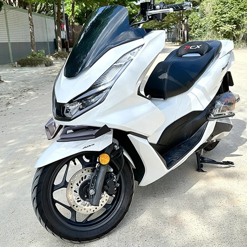 New 2025 For Honda PCX- PCX 125 150 160 PCX125 Modified Front Fairing Aerodynamic Lower Cover Protection Guard Wing Spoiler Kit - Image 2