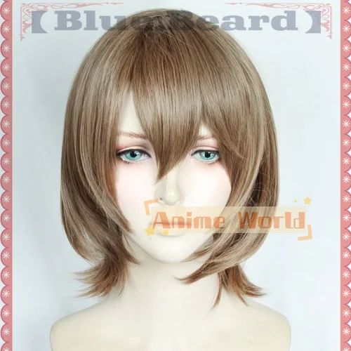 Anime Goro Akechi Cosplay Wig Halloween Carnival Party Props Synthetic Hair Heat Resistant Fiber + Wig Cap