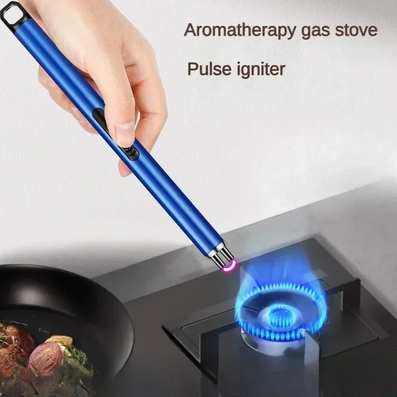 

Rechargeable electric candle lighter, arc plasma lighter, suitable for candle kitchen camping, USB flameless lighter