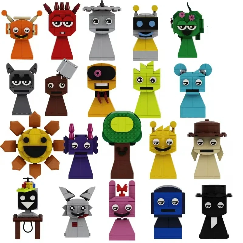 Sprunki Splicing typeToys Sprunki Incredibox  Doll Sprunki Game Cartoon Pillow Kids Birthday Gifts Stuffed Dolls Christmas Gift