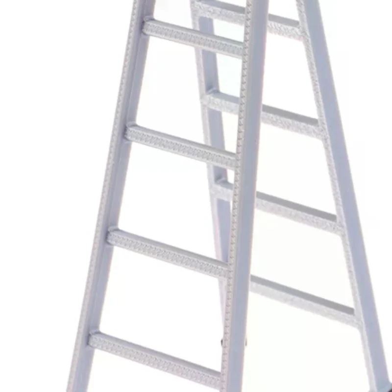1:12 Poppenhuis Mini Plastic Ladder Model Poppenhuis Meubels Ladder Decor Speelgoed Accessoires Micro Scène Bouw Props
