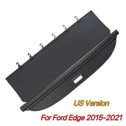 Car Interior Cargo Shield Cover for Ford Edge 2015-2021 US Version Trunk Cover Luggage Carrier Curtain Retractable