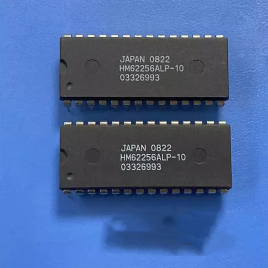 DIXSG 2PCs/lot HM62256ALP-10 DIP HM62256LP-10  dip-28 32,768-word x 8-bit High Speed CMOS Static RAM  IC In stock