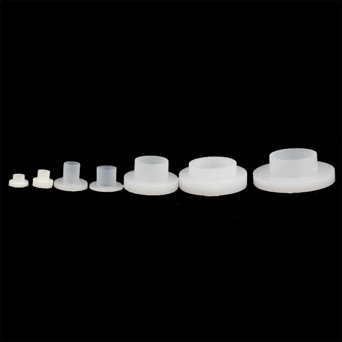 T-type Nylon Stepped Washer/Concave-Convex Thread Bushing Insulating Pellets M3M4M5M6M8M10M12