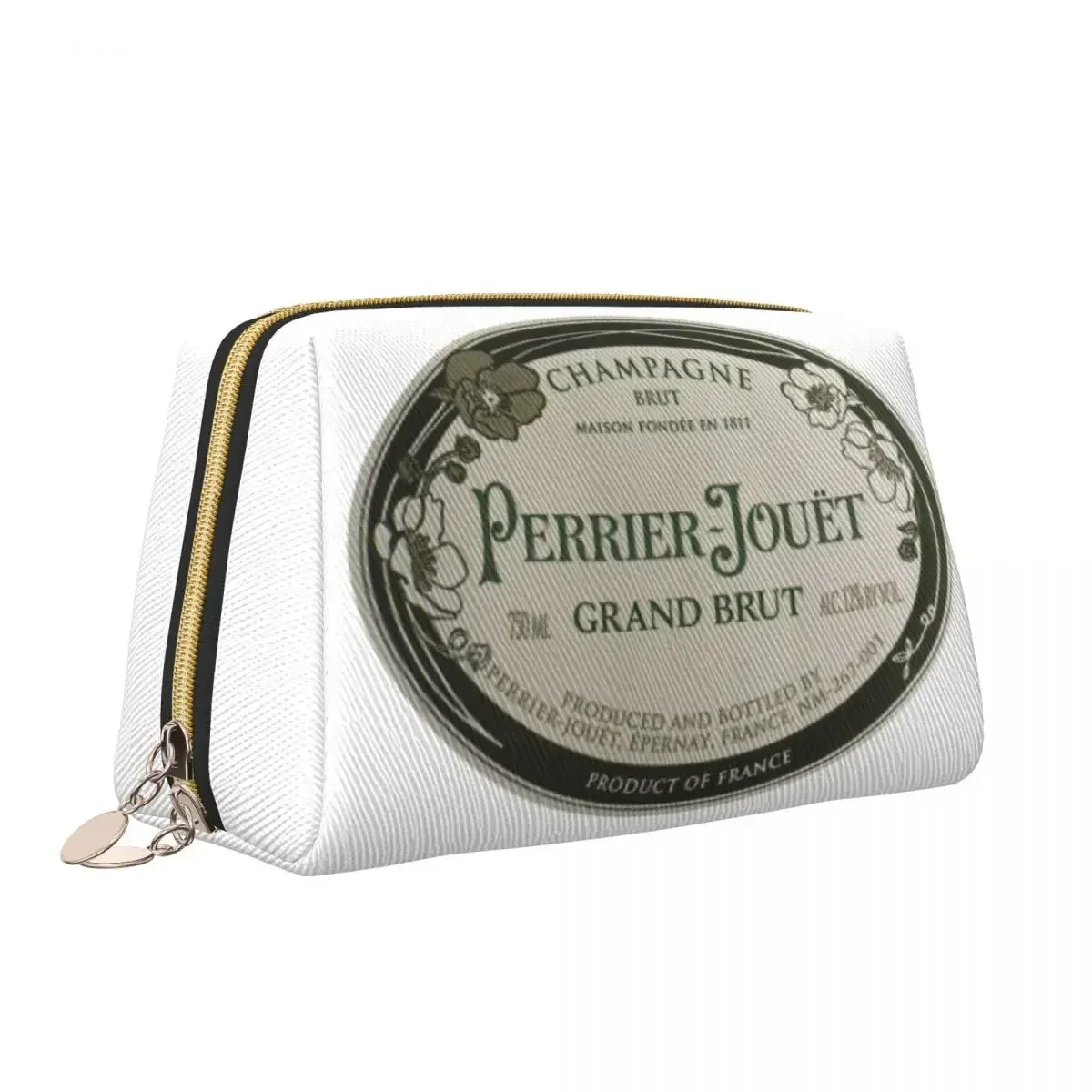 Jouets Champagne Perrier Reise-Kulturbeutel für Damen, Make-up, Kosmetik-Organizer, Beauty-Aufbewahrung, Dopp Kit