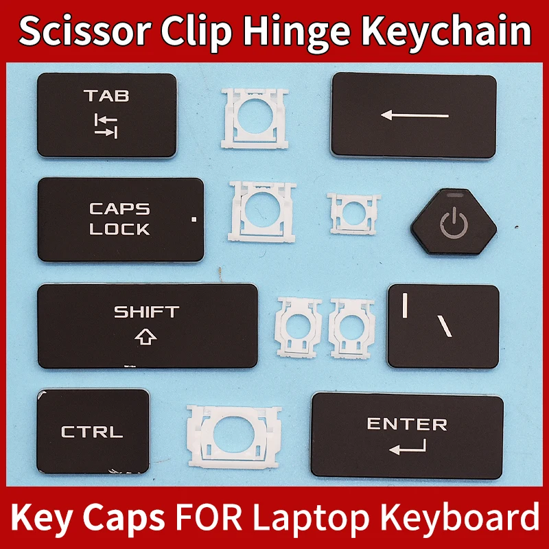 

Replacement Tab&Caps lock&Shift&Ctrl &Space Keycap Key Cap &Scissor Clip&Hinge For Asus ROG Strix G17 G731 G731G G731GT G731GU G