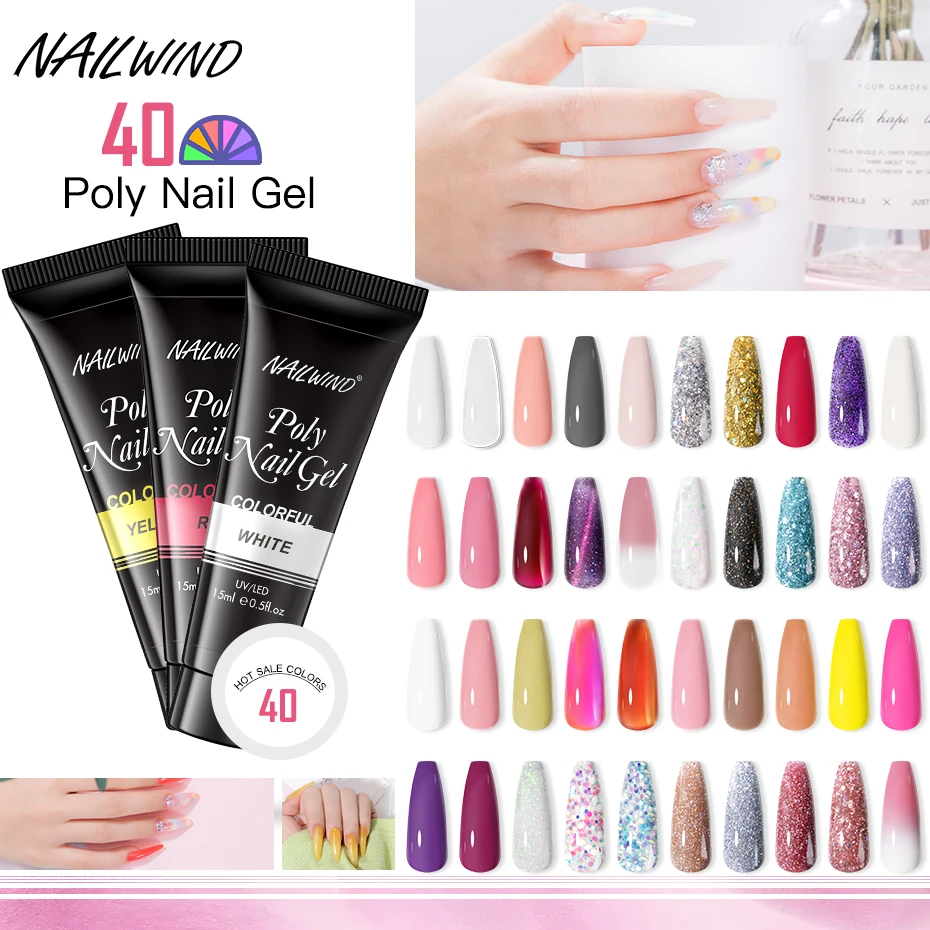 Rosalind nail mini 10 ml/15 ml vaste nagelgel verlengingslijm blijvende nagelverlengingslijm UV nagellak / LED nagelbenodigdheden.