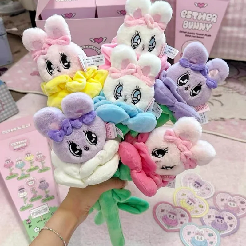 Toyzeroplus Esther Bunny Rabbit Flower Series Blind Box Puppe Kawaii Rabbit Room Dekorieren süße Puppen Mystery Box Kindergeschenke