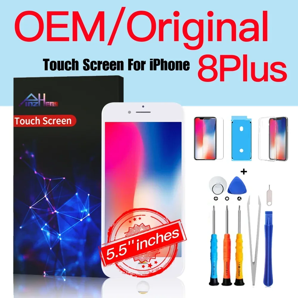 PINZHNEG Hochwertiger LCD-Bildschirm OEM für iPhone SE 2020 8 PLUS 6 6S 7 Plus Display Incell-Ersatzbildschirm 10 Jahre Garantie