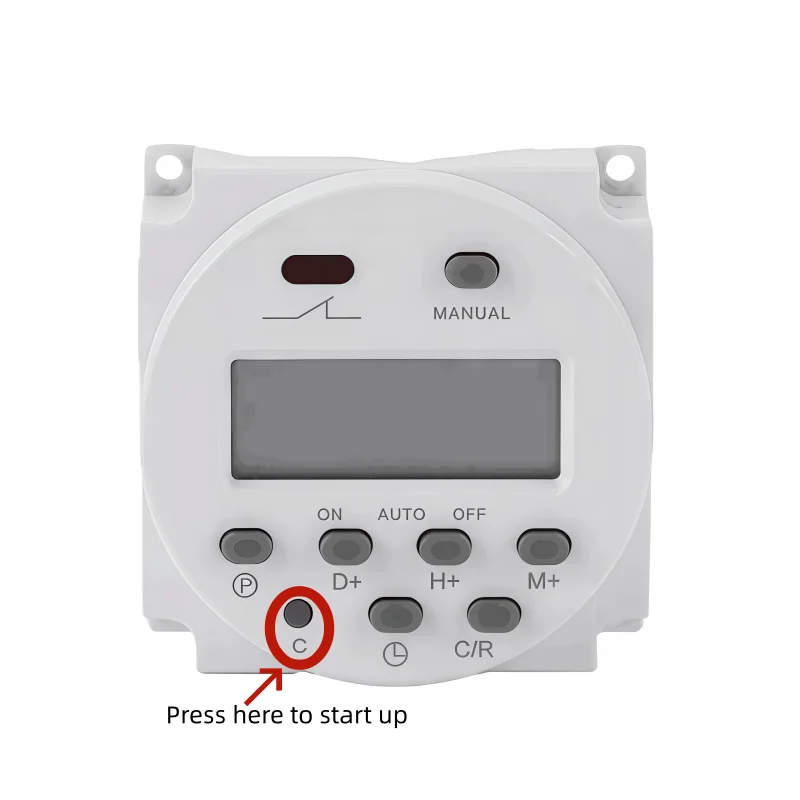 CN101A 12V/24V/110V/220V  Single and double countdown micro cycle time control switch timer controller min control 16A