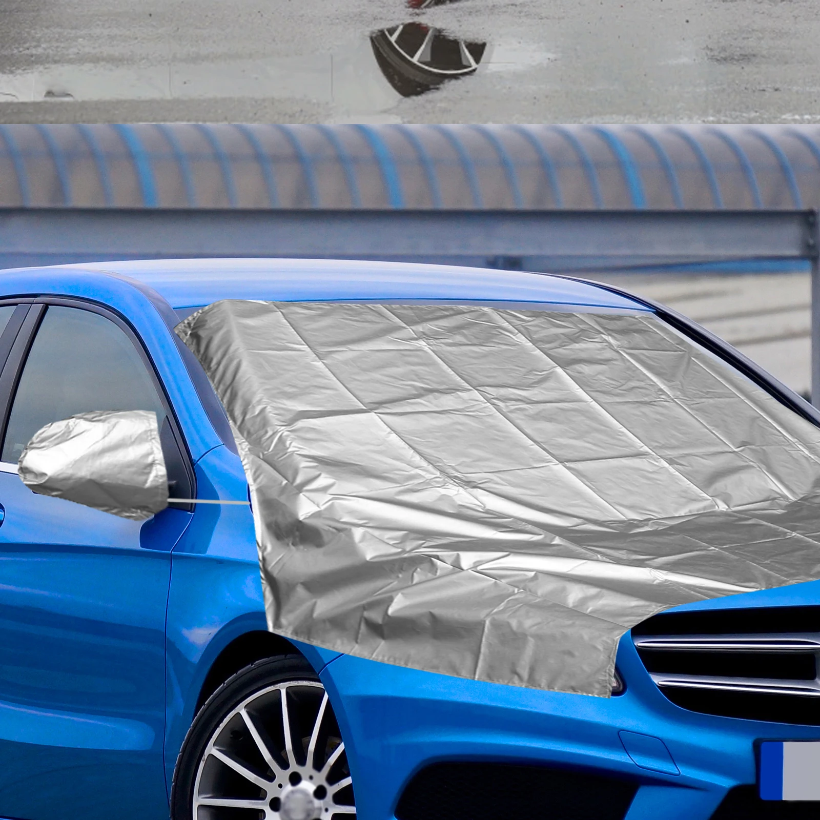 

Magnetic Windshield Cover Car Snow Protector Frost-proof Ice Covers Automotive Winter Accessories Windproof Car Internal Parts